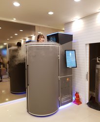 Cryotherapy device in South Korea