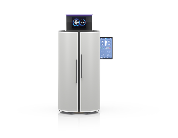 CRYO XC™ Cryotherapy unit in gray