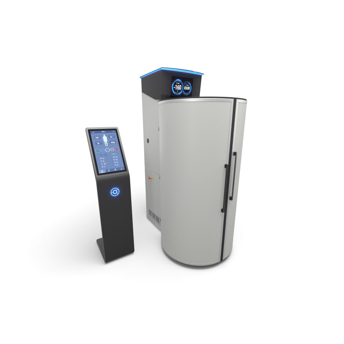 CRYONiQ cryotherapy chamber custom orientation