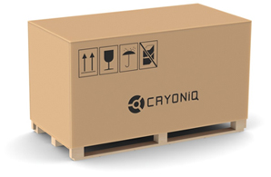 CRYO XC™ packaging larger crate