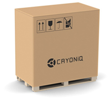CRYO XC™ packaging smaller crate