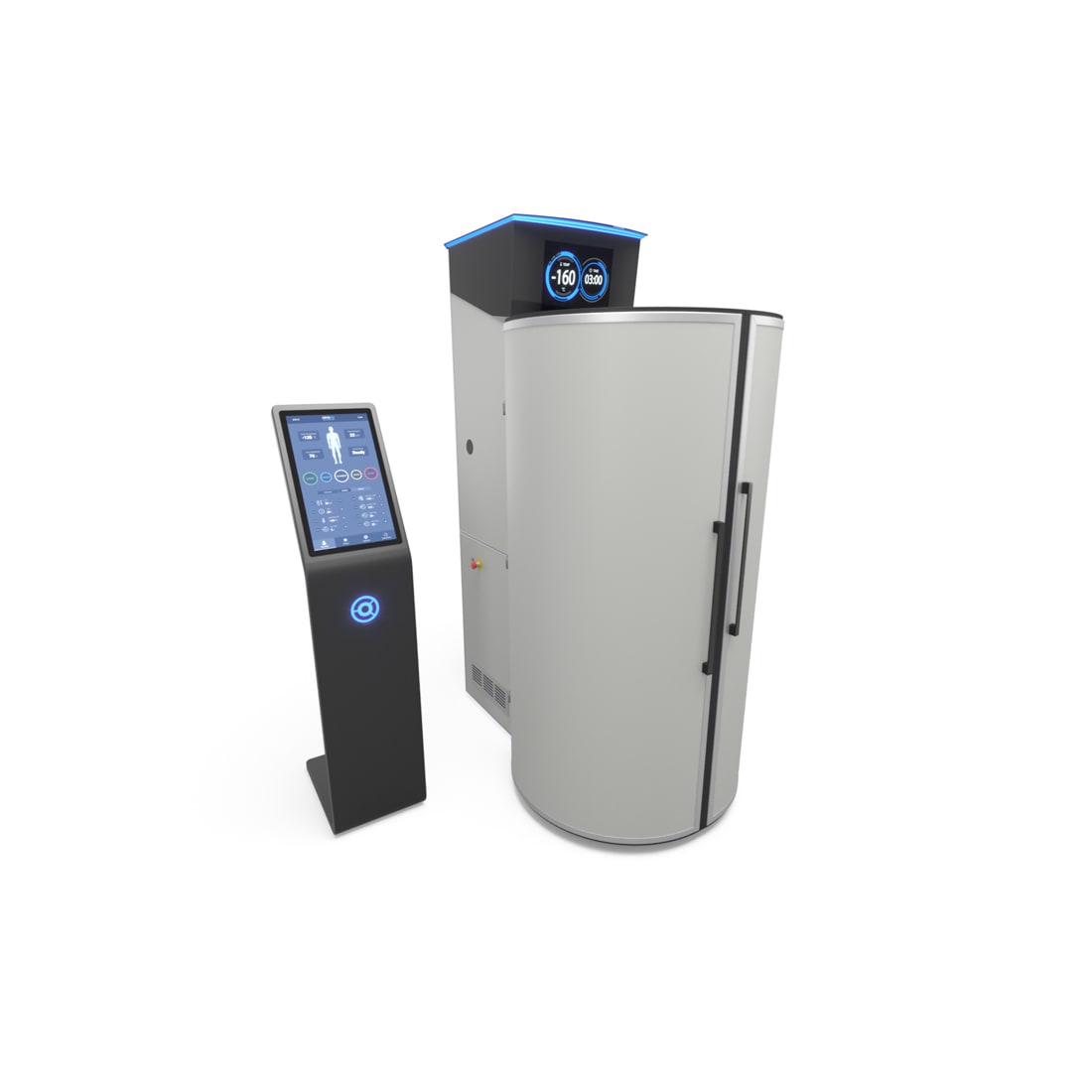 CRYONiQ cryotherapy chamber custom orientation