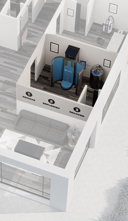 CRYONiQ Cryocenter CRYONiQ cryotherapy center