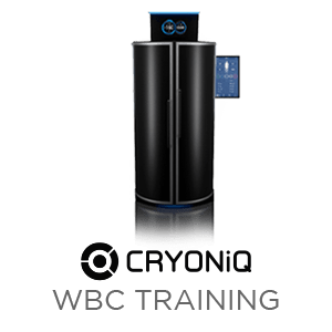 Cryotherapy equipment training by CRYONiQ technician